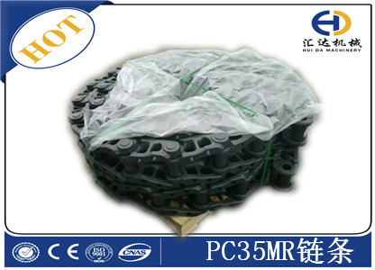 小松履带板链条批发零售 小松PC35MR链条